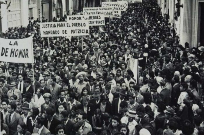 Se conmemora 81 años de la Revolución del 20 de octubre