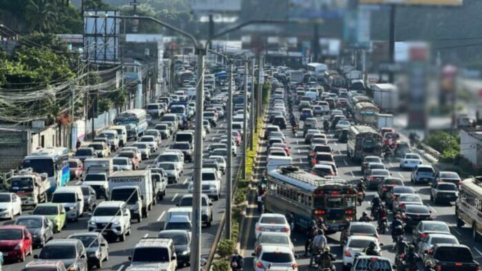 Tráfico ciudad de Guatemala