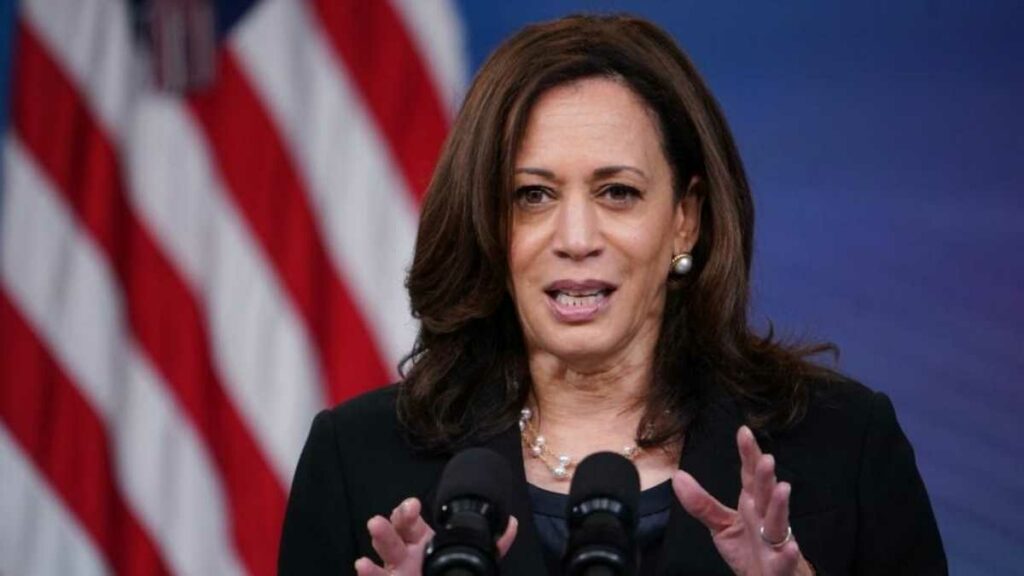La vicepresidenta de Estados Unidos, Kamala Harris asistirá a la conferencia de la ONU COP28 sobre el clima en Dubái. Foto: AFP