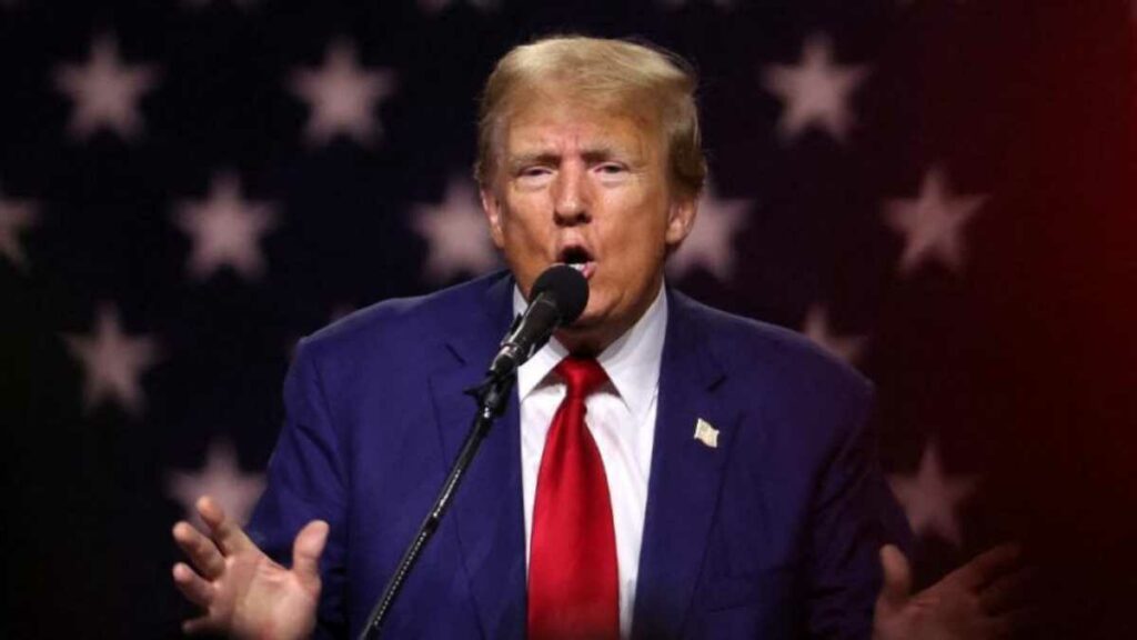 Un tribunal de Colorado no permite a Donald Trump a participar en las primarias electorales del estado en 2024. Foto: AFP