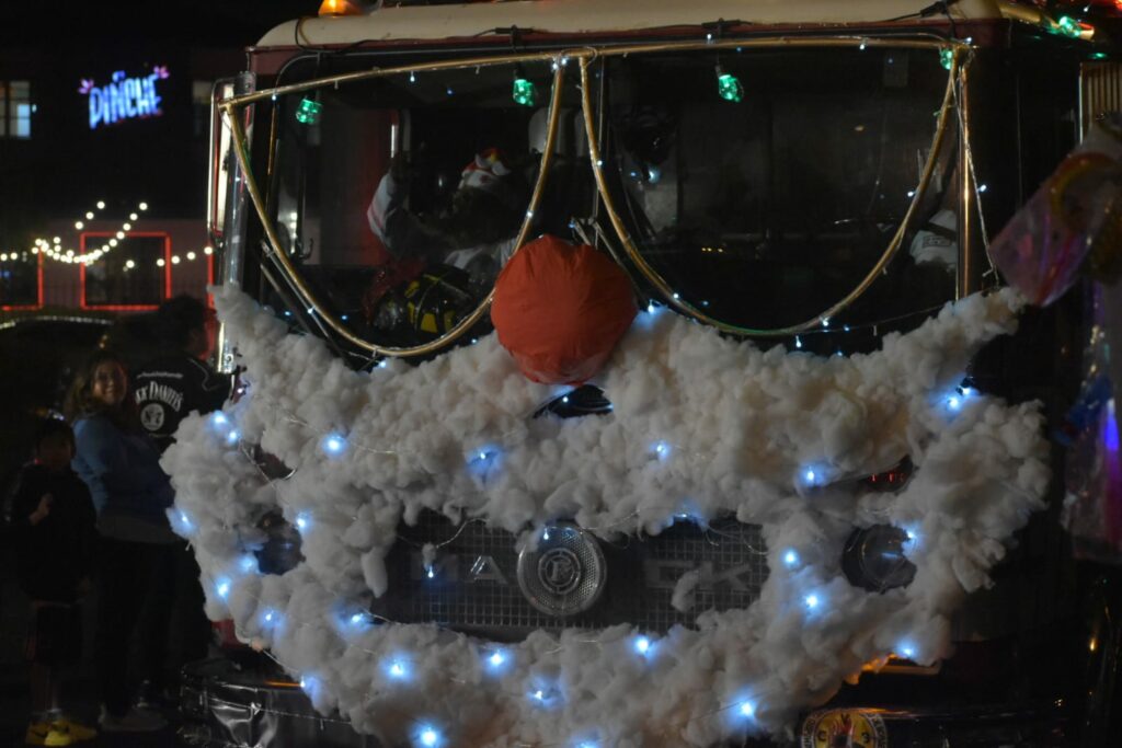 Desfile navideño Bomberos Voluntarios