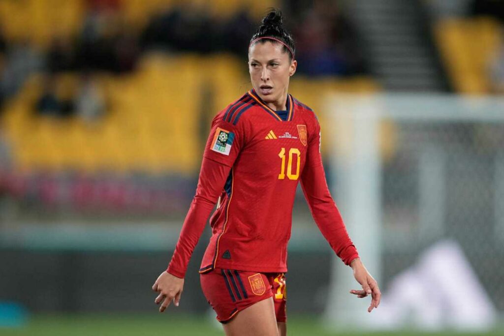 Jenni Hermoso, campeona del Mundial Femenino en 2023 con la selección española, fichó por el club Tigres Femenil de la liga mexicana. Foto: AFP