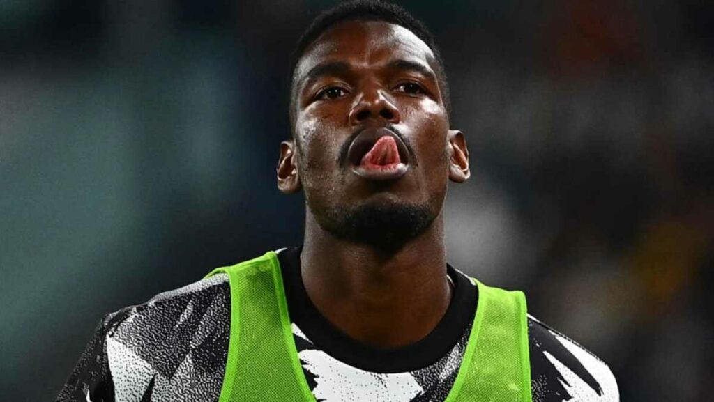 Duro golpe para Paul Pogba: el centrocampista francés de la Juventus de Turín, positivo por testosterona en un test antidopaje. Foto: AFP
