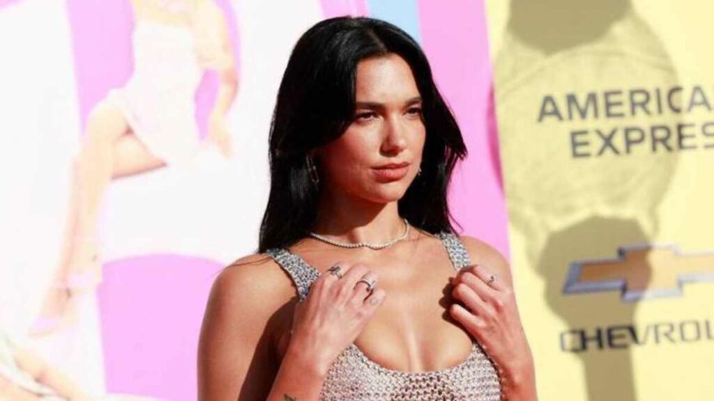 La cantante Dua Lipa denunció la ofensiva de Israel en Gaza como un “genocidio” y llamó en Instagram a sus seguidores a “mostrar solidaridad”. Foto: AFP
