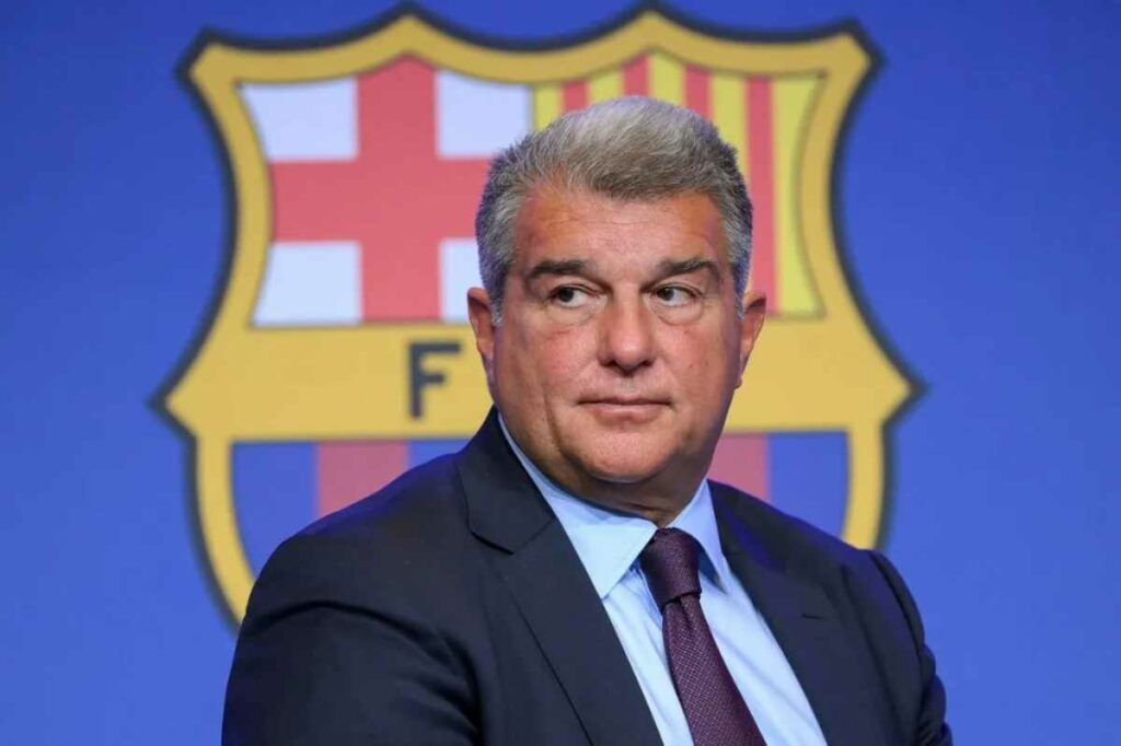La justicia española archivó la investigación al presidente del Barça, Joan Laporta, en la causa abierta. Foto: AFP