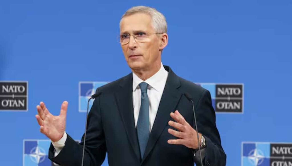 La propuesta de paz con Ucrania lanzada por el presidente ruso, Vladimir Putin, se hizo “de buena fe”, dijo el secretario general de la OTAN. Foto: AFP