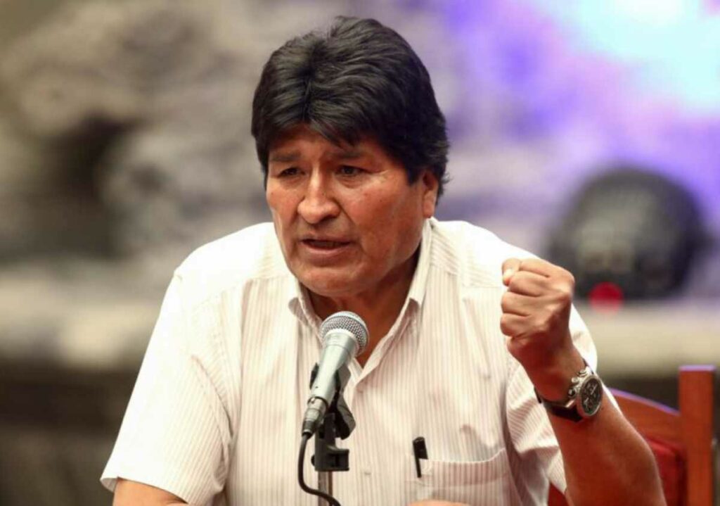 El expresidente Evo Morales aseguró que se está gestando un “golpe de Estado” en Bolivia. Foto: AFP