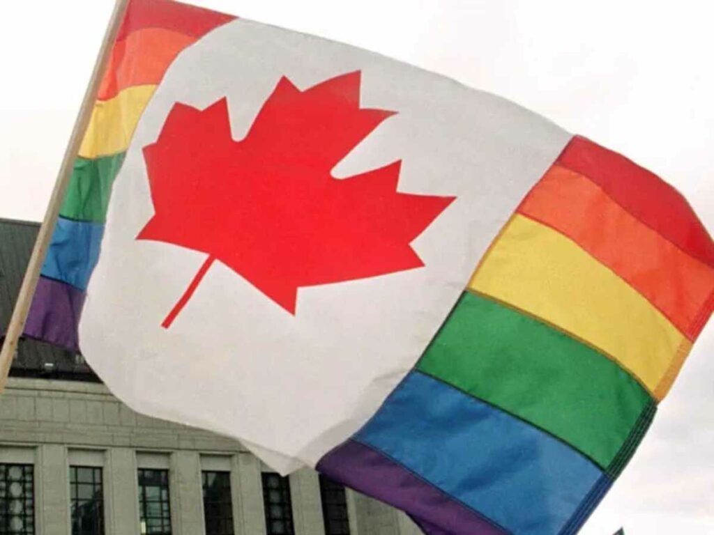 Banderas del arcoíris quemadas, marchas del Orgullo interrumpidas, violencia callejera: en contraste con la imagen de tolerancia que brinda Canadá.