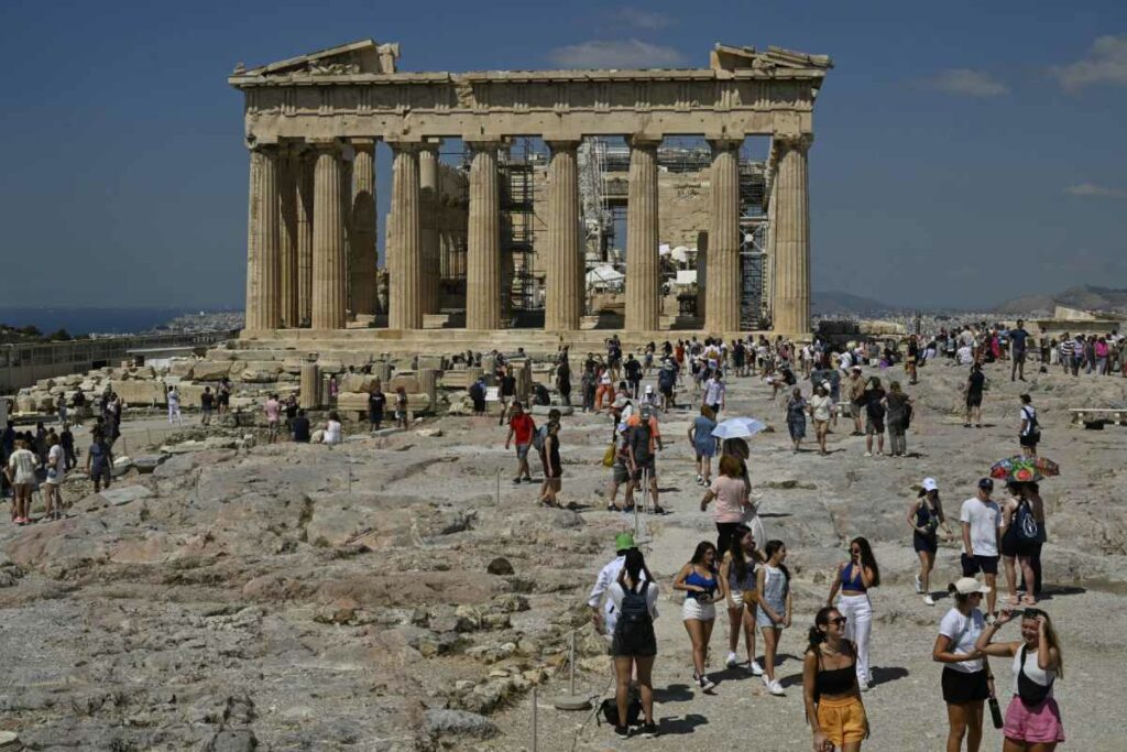 Grecia atravesó en 2024 el mes de julio “más cálido de los registros”, anunció la unidad de meteorología del Observatorio Nacional.