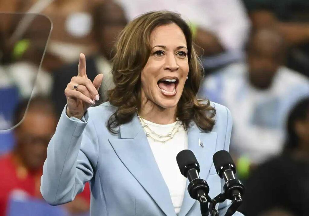 Kamala Harris, se aseguró la nominación presidencial del Partido Demócrata para las elecciones de noviembre.