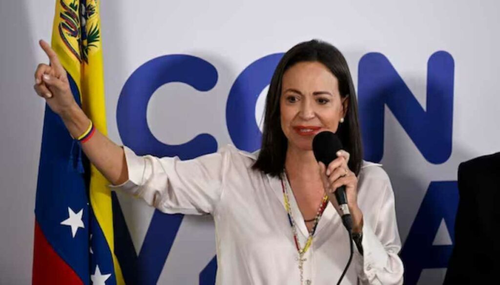 La líder opositora venezolana María Corina Machado advirtió que se desataría una inédita “ola migratoria” desde Venezuela.
