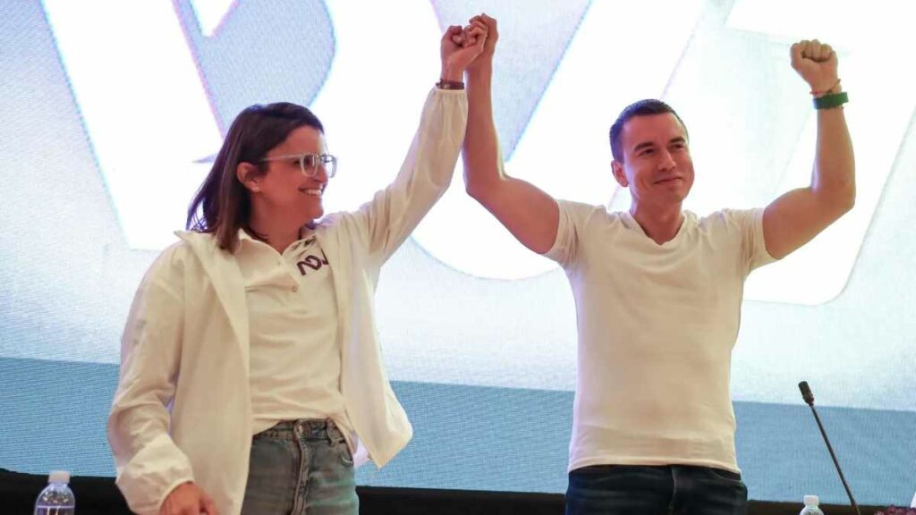 El presidente ecuatoriano Daniel Noboa, en el poder desde noviembre, fue elegido por su partido para buscar la reelección para el período 2025-2029.