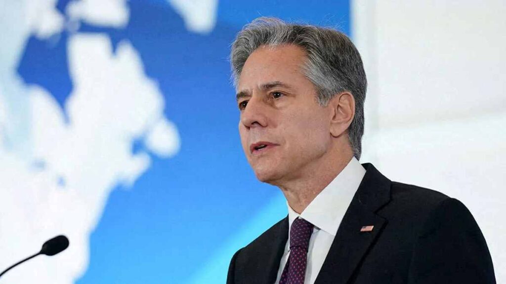 El Secretario de Estado de Estados Unidos, Antony Blinken, de visita en El Cairo, pidió a Israel y Hamás que muestren "voluntad política".