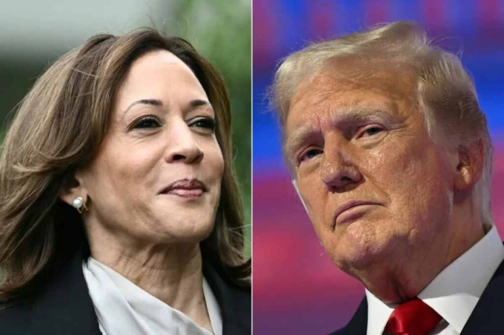 Kamala Harris y Donald Trump intentan captar nuevos votantes, cuando figuran codo con codo en un último sondeo en al menos tres estados cruciales.