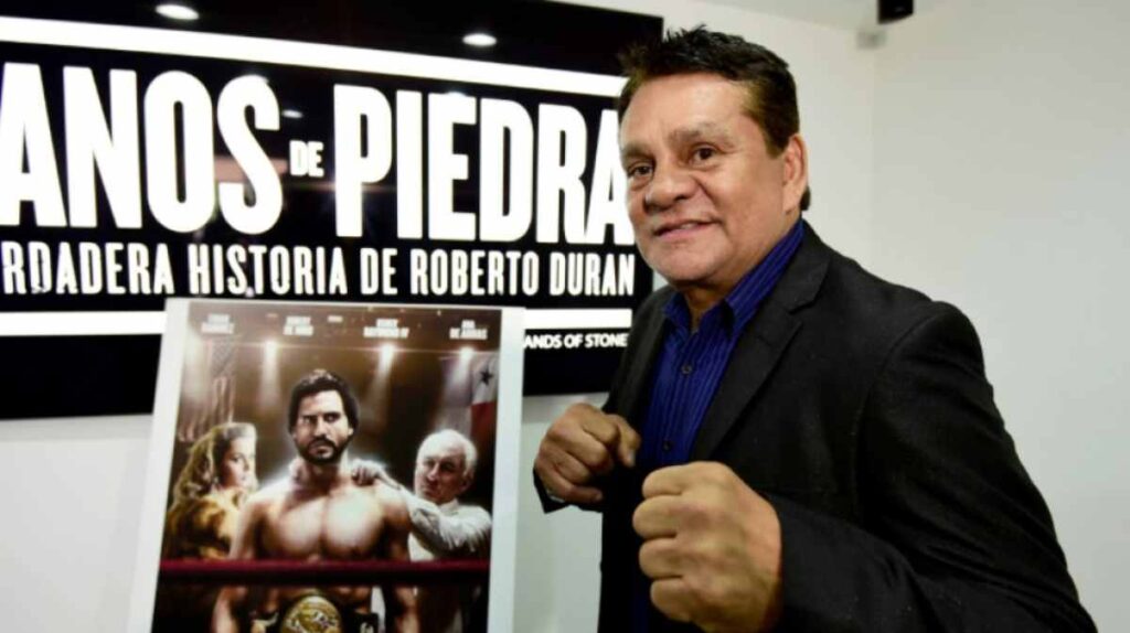 El excampeón mundial de boxeo panameño Roberto 'Manos de Piedra' Durán sumó un nuevo hito a su ajetreada vida: una serie de televisión.