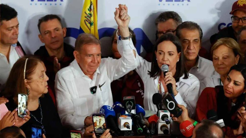 EE.UU. el jefe de la diplomacia europea y nueve países de América Latina rechazaron la orden de arresto contra el opositor venezolano Edmundo González Urrutia.
