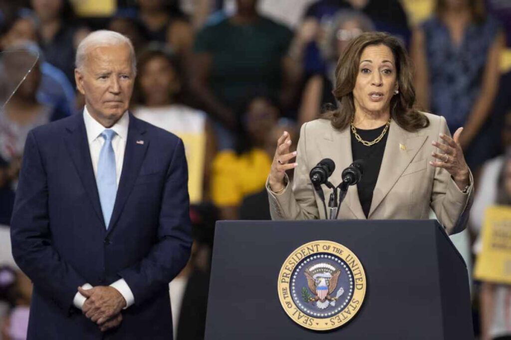 Un año después del ataque de Hamás a Israel, Joe Biden y Kamala Harris pidieron la paz en Oriente Medio y el fin de una guerra.