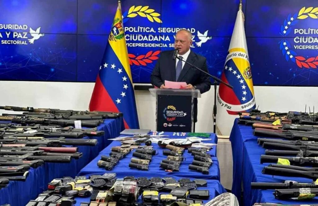 El ministro de Interior de Venezuela, Diosdado Cabello, dijo que suman 19 “mercenarios” extranjeros detenidos en el último mes.