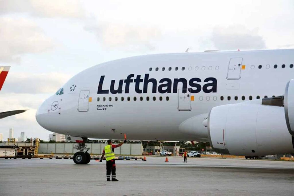 Autoridades de Estados Unidos multaron a Lufthansa con 4 millones de dólares, una suma récord.
