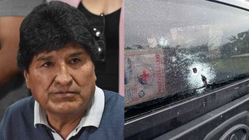 El gobierno boliviano acusó a Evo Morales de haber armado un “teatro” con el presunto atentado en su contra.