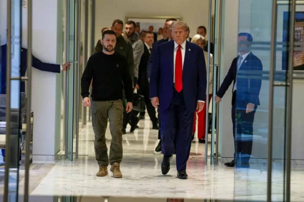 El candidato republicano a la Casa Blanca, Donald Trump, culpó a Ucrania, aliado de Estados Unidos, de la invasión de Rusia.