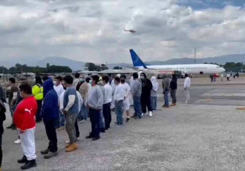 ¿De qué departamento de origen eran los más de 61 mil compatriotas que fueron deportados, por vía aérea desde los Estados Unidos en 2024?