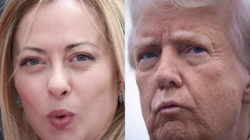 Primera ministra italiana se reúne con Trump para buscar acuerdo arancelario entre la UE y EEUU
