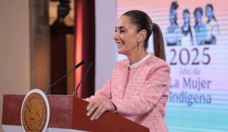 Sheinbaum dijo que pidió al comandante de la militarizada Guardia Nacional ponerse en contacto con el grupo.