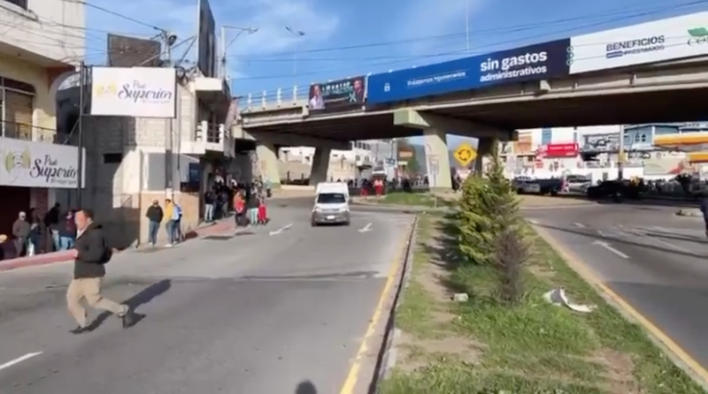 Bloqueo STEG Cuatro Caminos 10/7