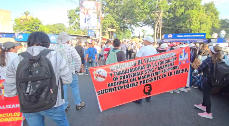 Bloqueo Cocales STEG 10/7