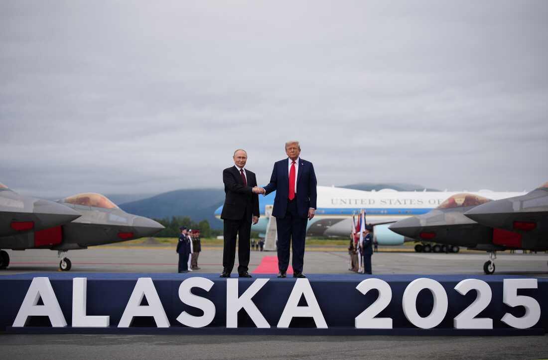 Trump y Putin, reunidos a puerta cerrada en Alaska en la cumbre que busca  una tregua en Ucrania