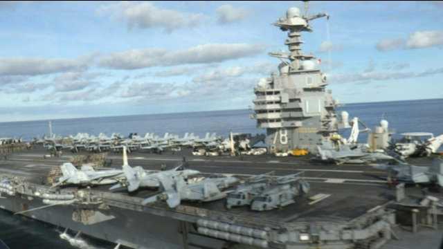 El arribo del USS Gerald Ford a la región coincidió con un nuevo despliegue militar de Venezuela para responder a “amenazas imperiales”