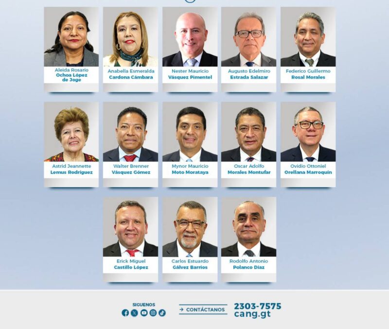 Colegio de Abogados oficializa 20 candidaturas para magistrado titular y suplente de la CC