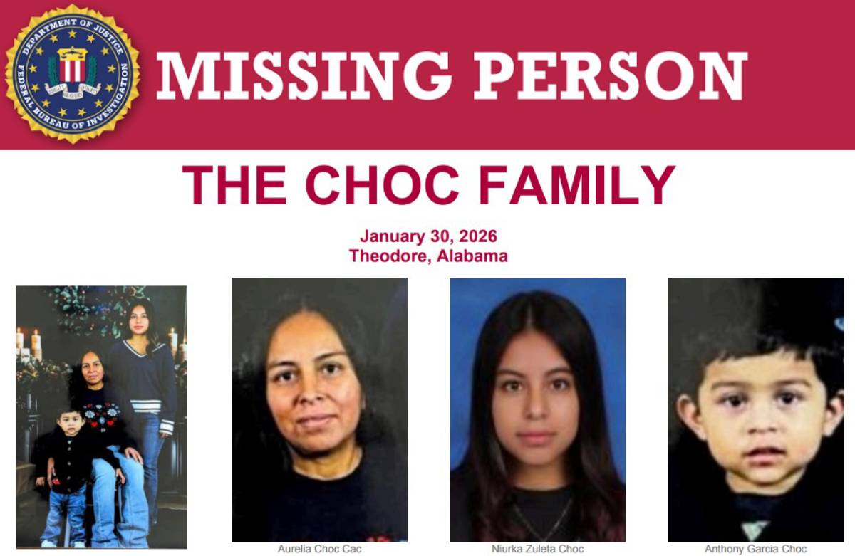 ¡Confirmado! Cadáveres localizados en Alabama corresponden a familia guatemalteca