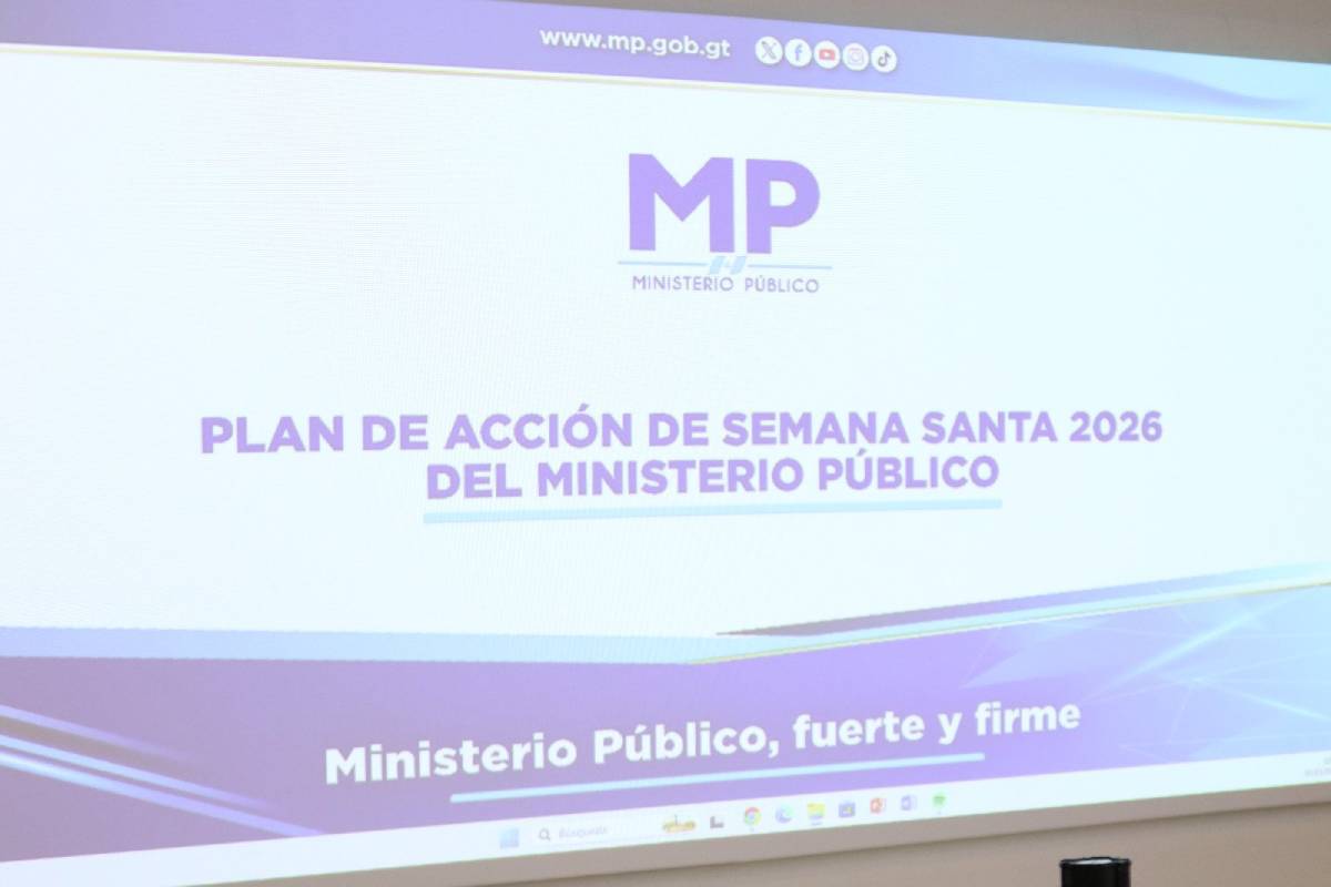 MP recibirá denuncias durante Semana Santa 2026