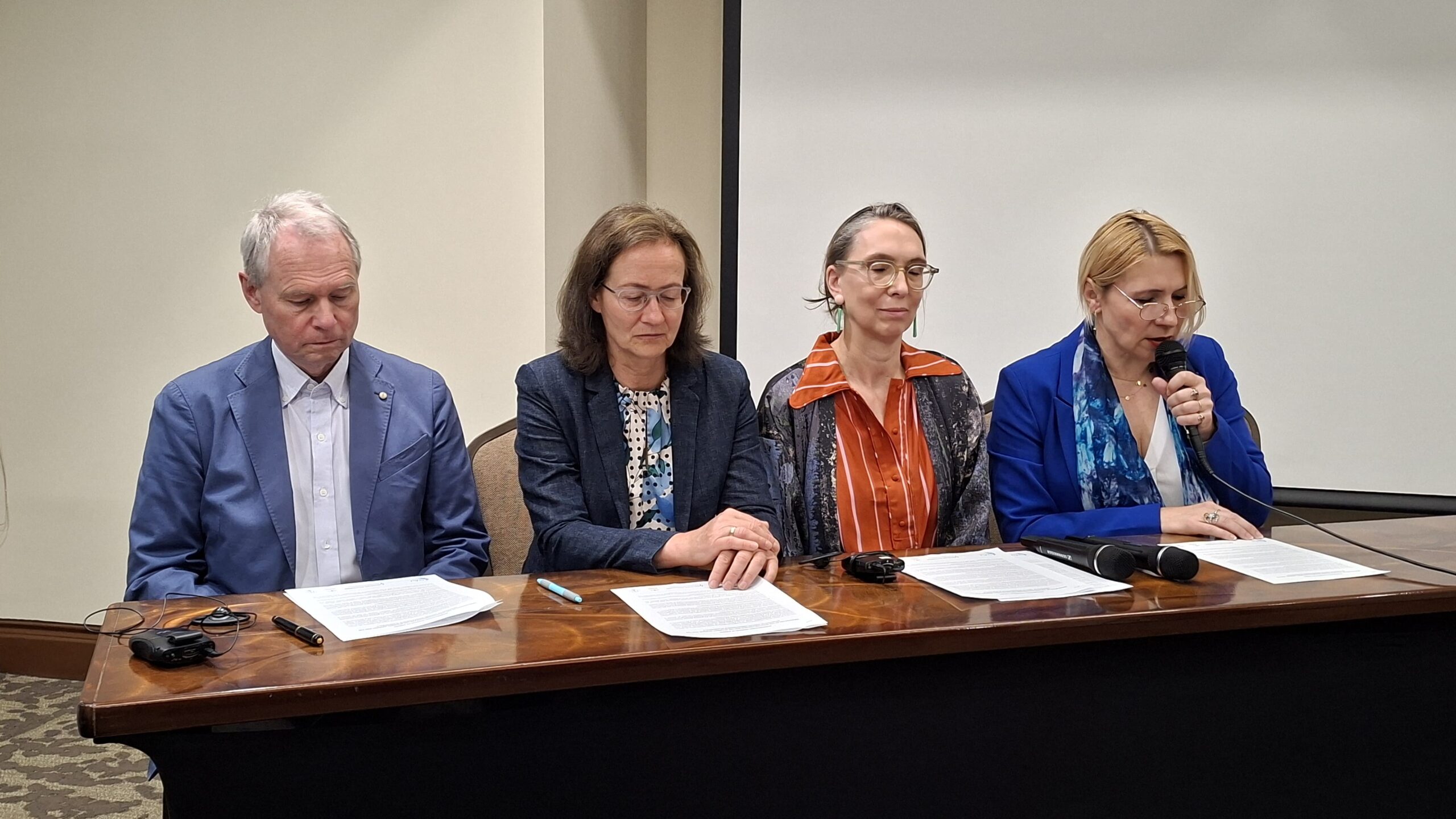 Misión internacional de jueces insta a reforzar seguridad de candidatos a Fiscal General