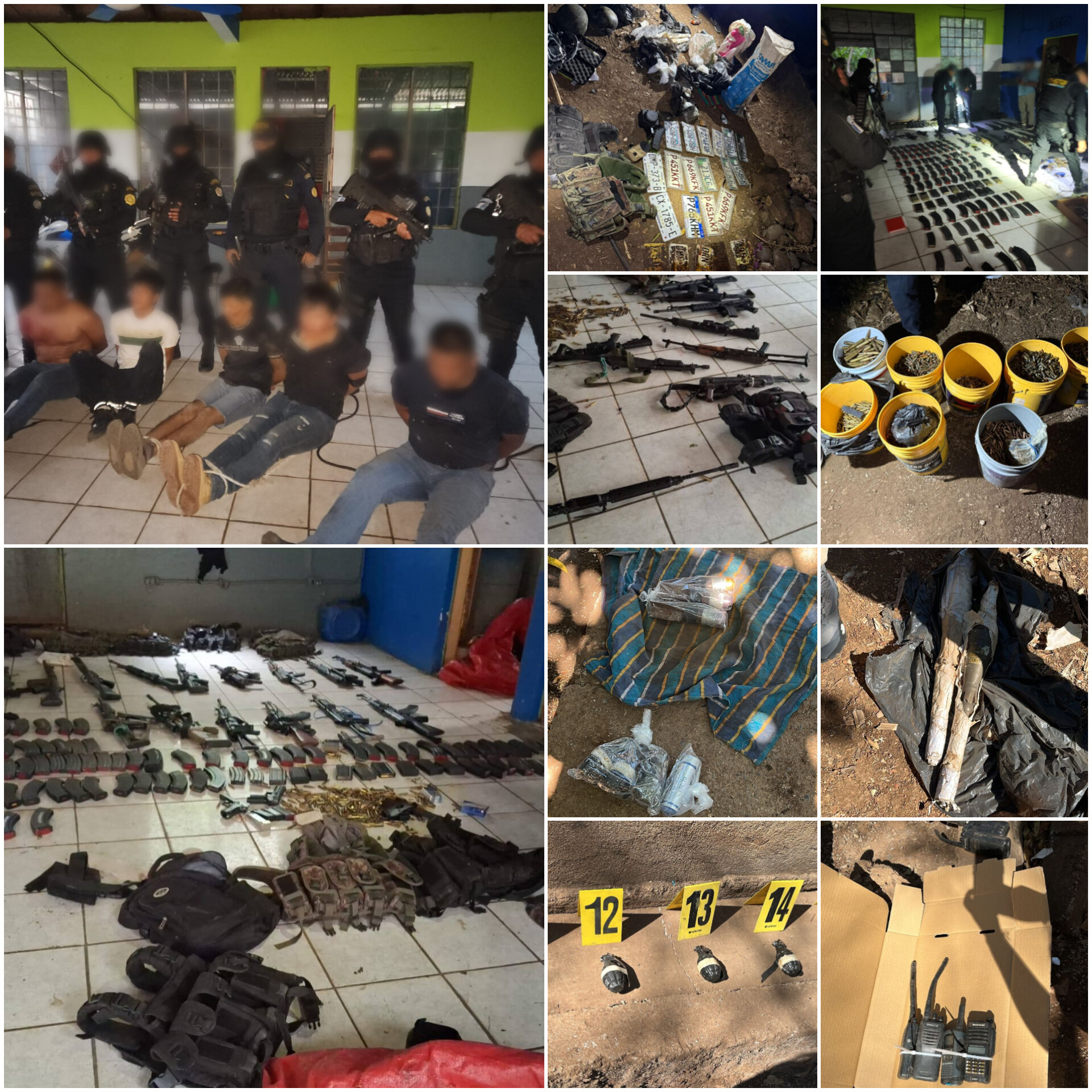 Finaliza traslado de armas y destrucción de explosivos en Huehuetenango