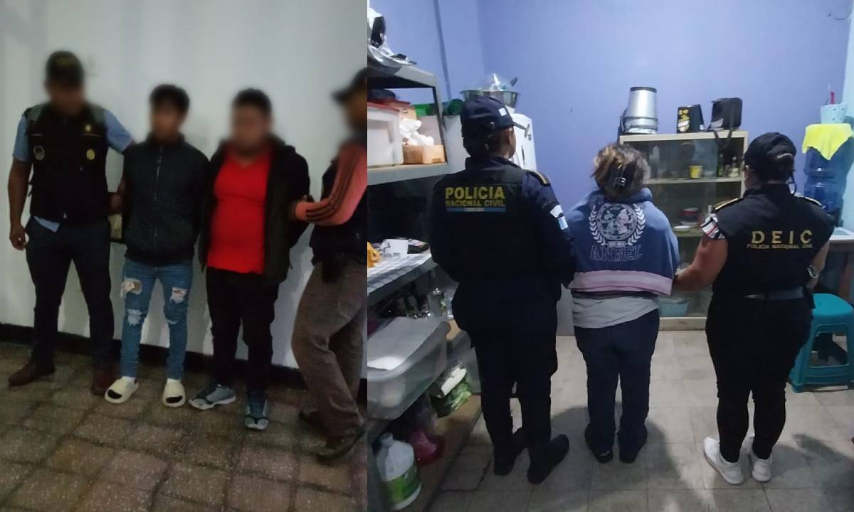 Tres capturados vinculados al delito de facilitación a la prostitución