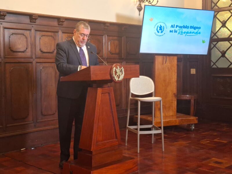 Arévalo anuncia nuevo Estado de Prevención en Guatemala