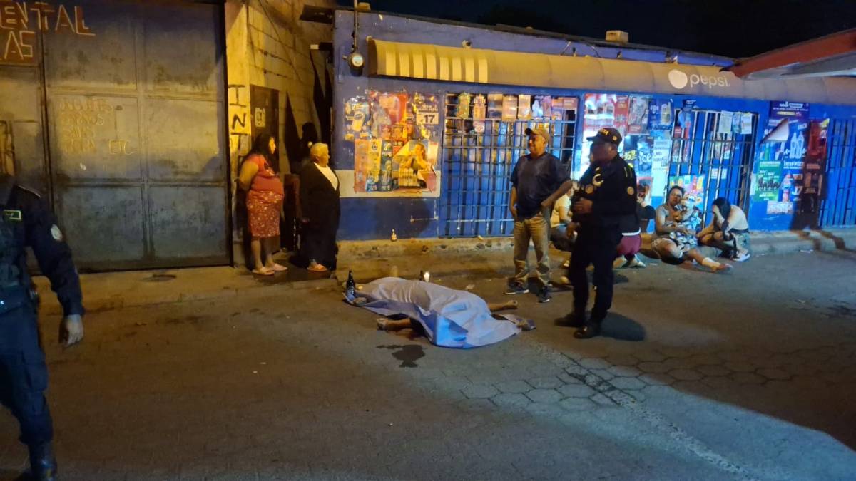 Un fallecido y un herido dejó balacera en Amatitlán