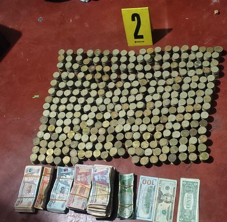 Desarticulan punto de venta de droga y decomisan más de Q25 mil en Escuintla