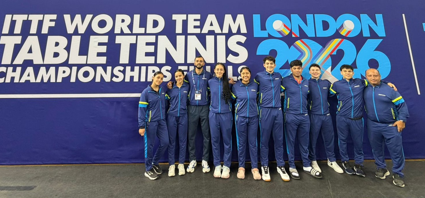 Guatemala lista para Mundial de Tenis de Mesa en Londres