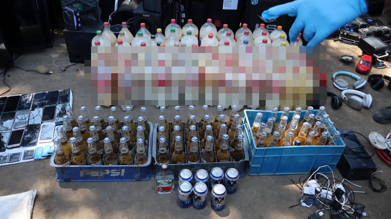 Localizan ilícitos en cárcel de Cantel