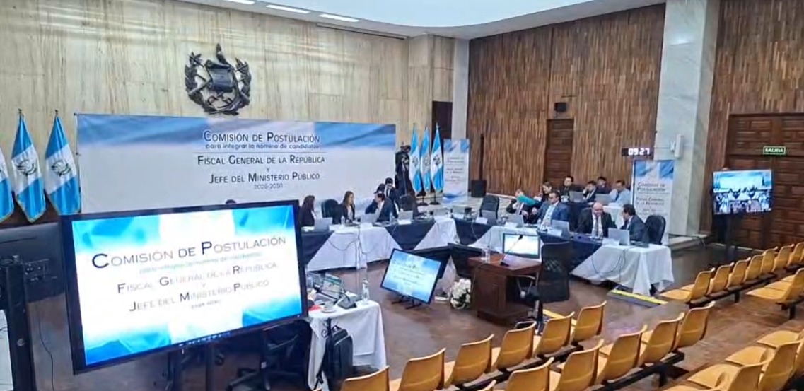 Comisión de postulación continúan esta tarde la calificación final de expedientes de aspirantes al MP