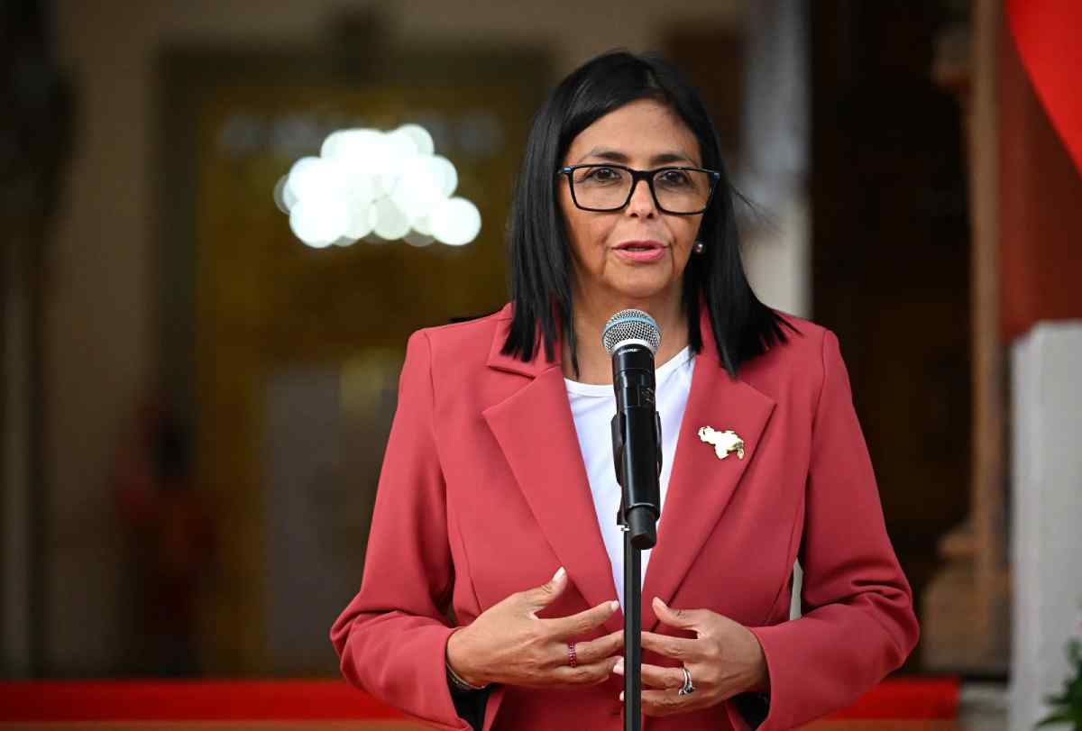 Delcy Rodríguez se refiere a la situación de Nicolás Maduro y las relaciones con Estados Unidos