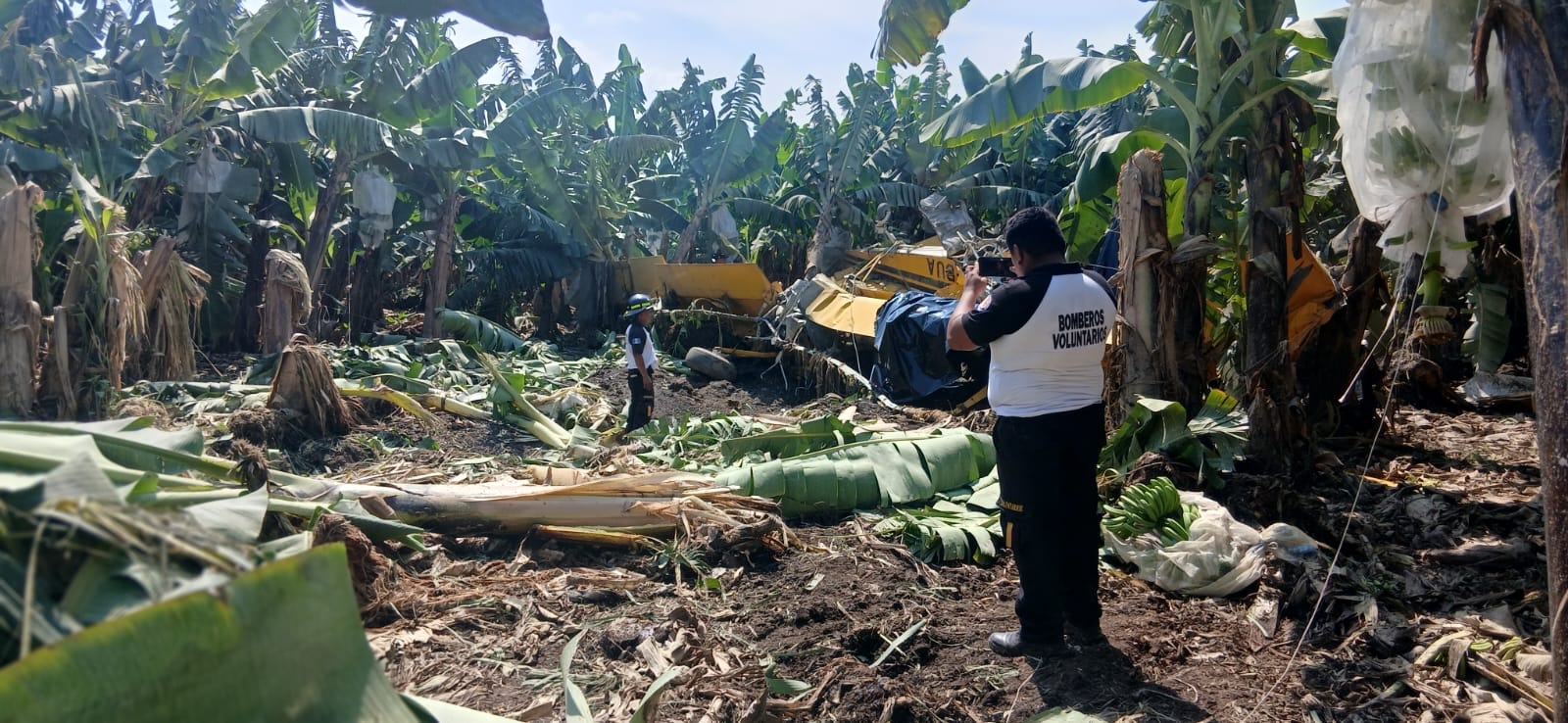 Piloto muere tras desplome de avioneta en Escuintla