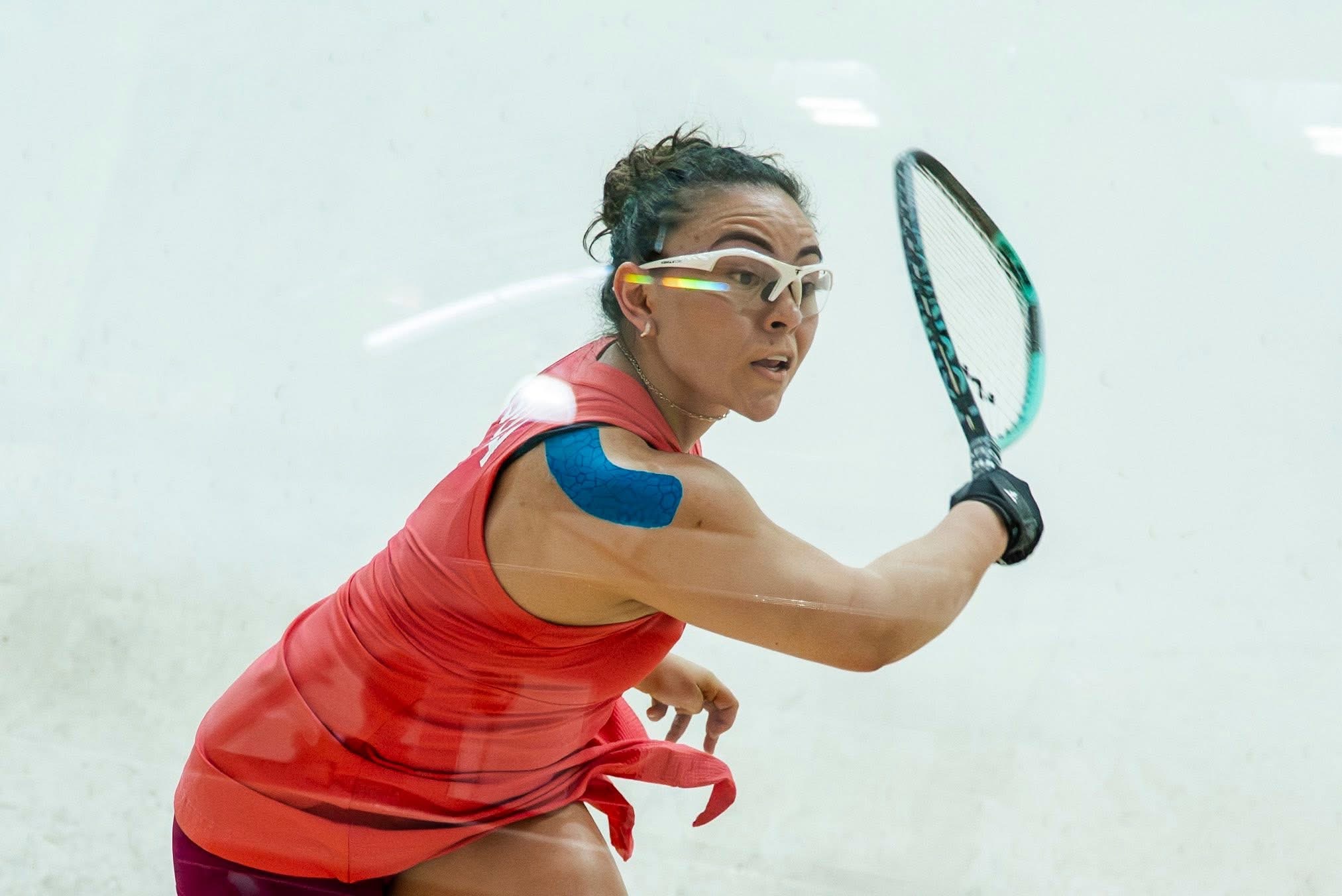 Gabriela Martínez disputa hoy la final del Panamericano de Raquetbol