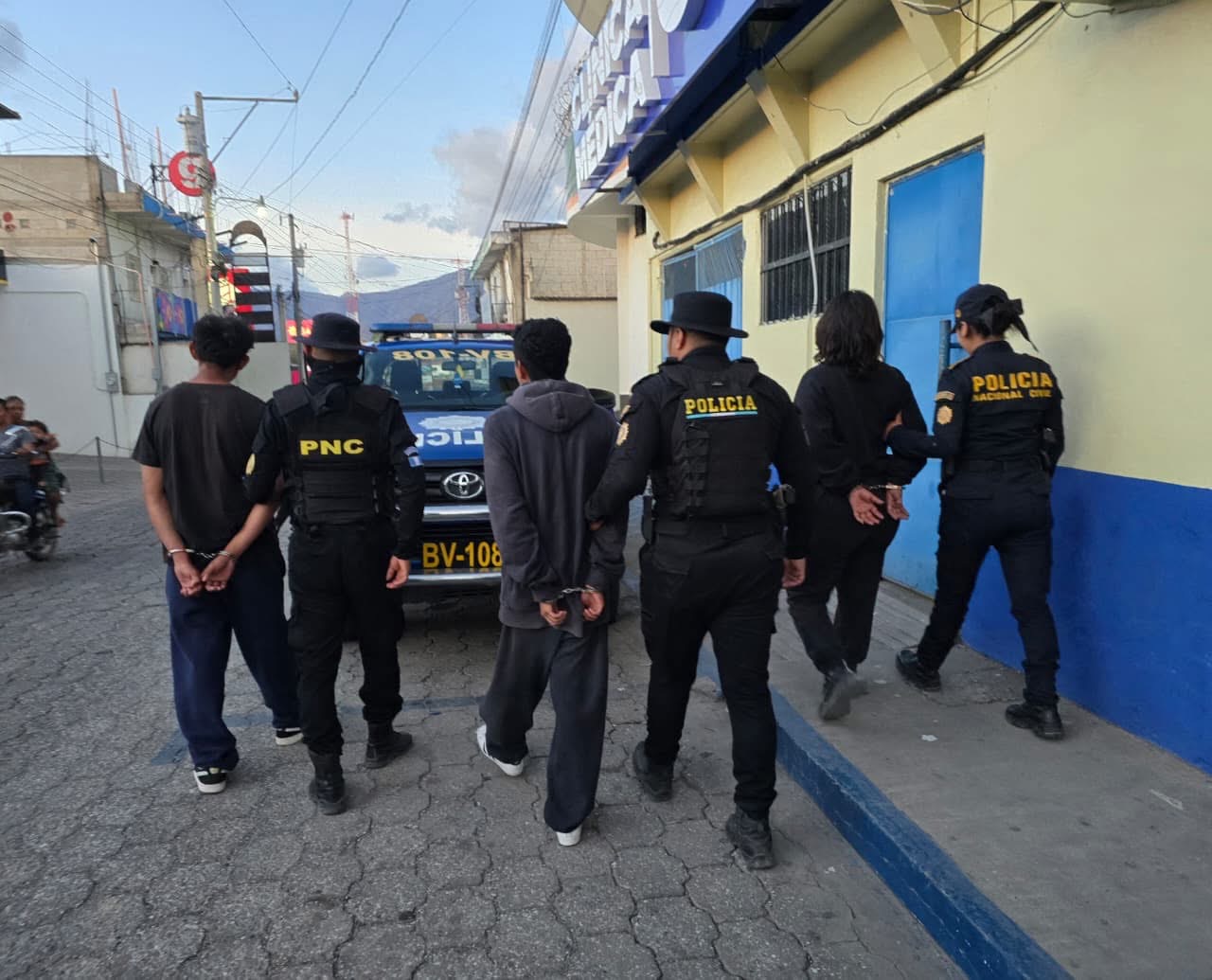 Capturan a presuntos pandilleros que planificaban ataque armado en Baja Verapaz