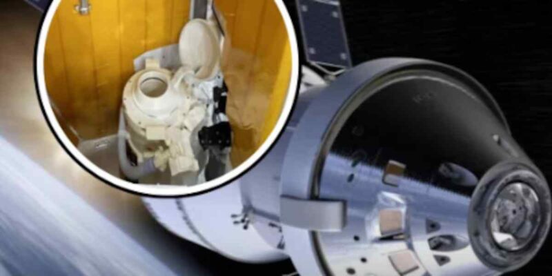 “No usar el retrete”, advirtió a los astronautas su colega Jenny Gibbons, quien es el contacto humano desde el Centro Espacial de Houston (Texas), donde está el centro de mando de la misión lunar.