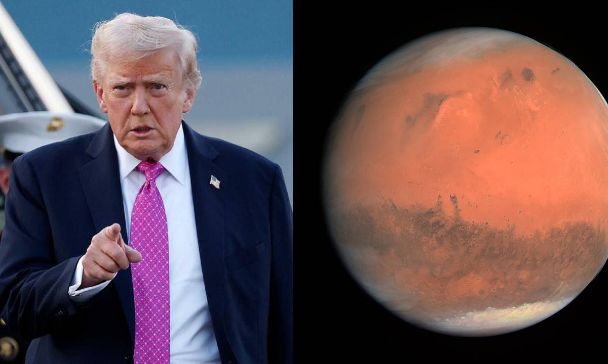 Presidente Trump: “El siguiente paso es Marte”